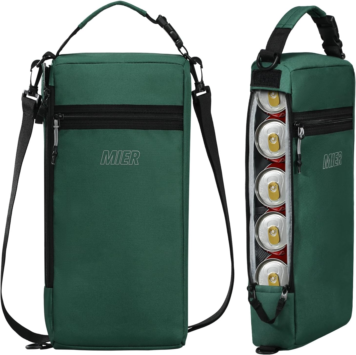 MIER Golf Bag Cooler Insulated Soft Cooler Bag Golf Accessories for Men 9 Cans Portable Beer Cooler Sleeve for Picnic Beach Outdoor Activities