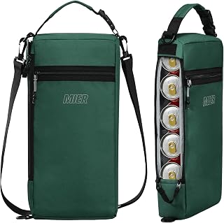 MIER Cooler Backpack Insulated Soft Cooler Bag Portable Leakproof Camping Lunch Backpack for Men and Women Lightweight Thermal Bag for Hiking Shopping Travel