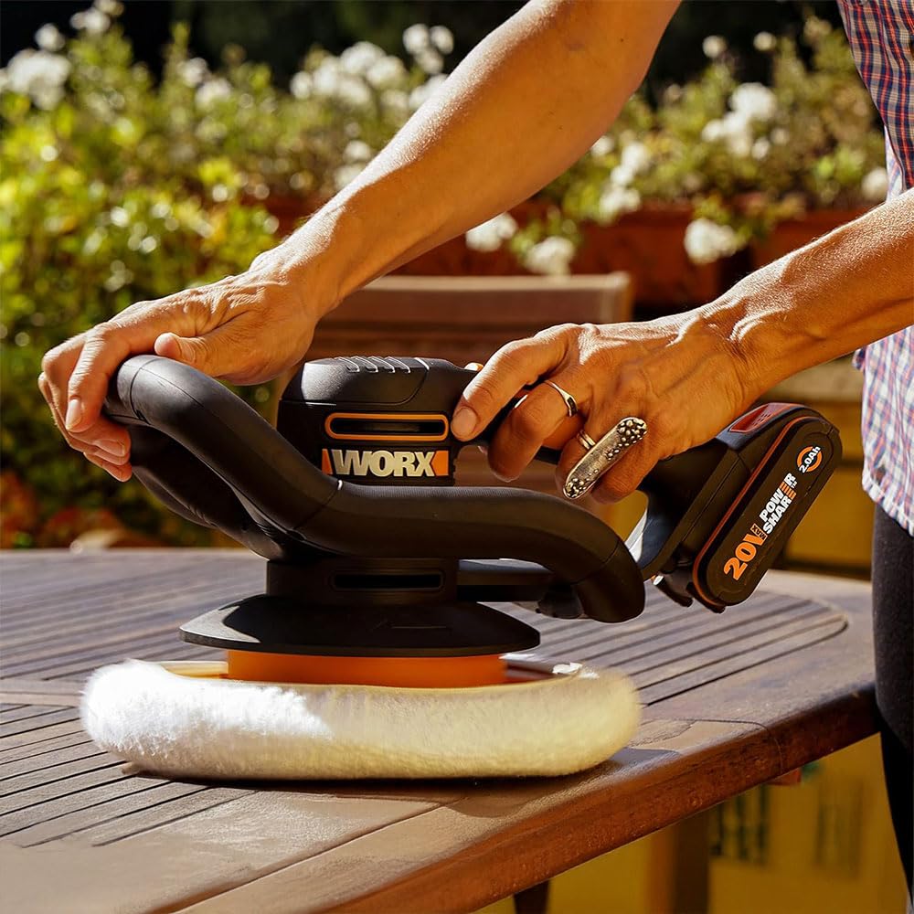WORX WX856 Lucidatrice/buffer per veicoli a batteria 20V - Solo utensile - ø 254 mm - 3000 giri/min