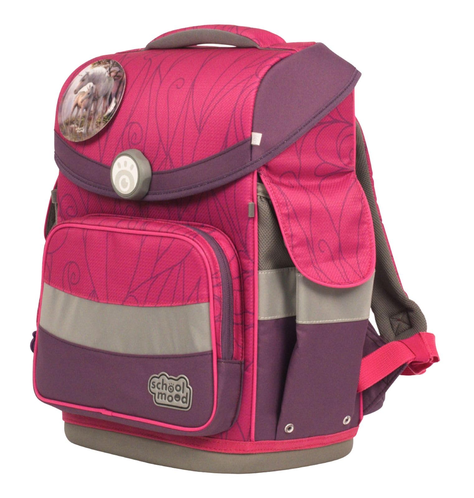 SCHOOL-MOOD Timeless mit LED Patchy Schulranzen-Set 7-teilig Luisa