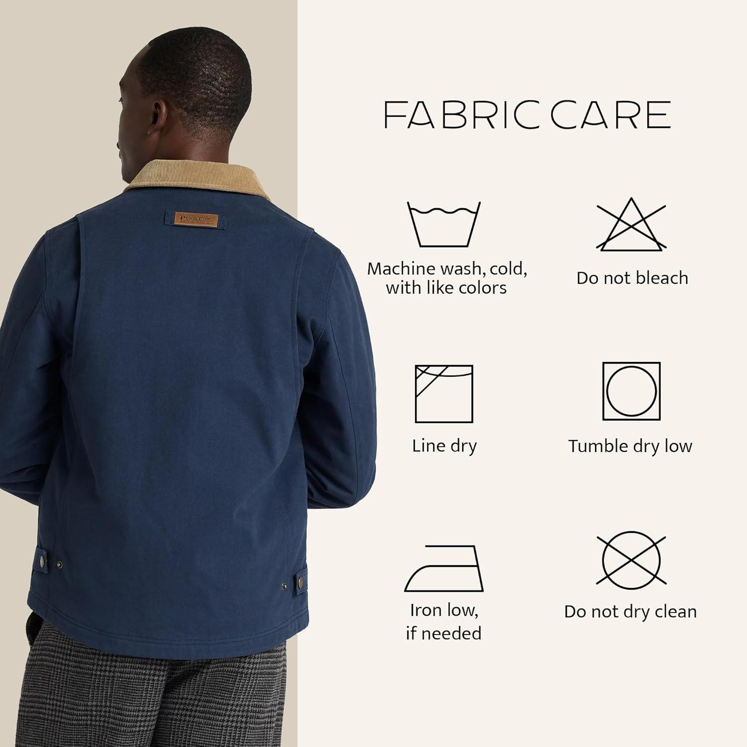 Pendleton Tahoma Men’s Trucker Jacket in Big Sky Canvas