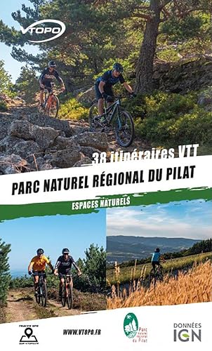 Parc naturel regional du pilat 38 itineraires VVT