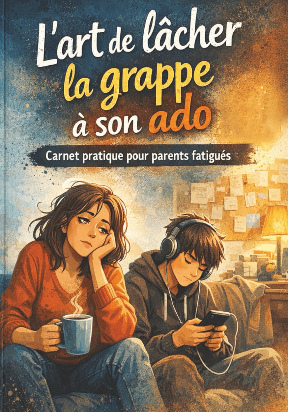 L'art de lâcher la grappe à son ado:: Carnet pratique pour parents fatigués