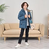 Vista 17 de Mallimoda - Abrigos de inverno con capucha y relleno de plumón para niño