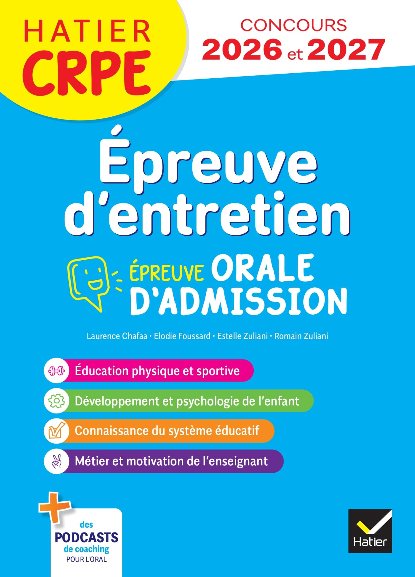 Epreuve d'entretien - CRPE 2026-2027 - Epreuve orale d'admission - L3 et M2