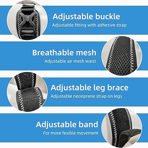 Miniatura 3 de Soporte de cadera para perro para displasia de cadera, rótula luxante, dolor de cadera, soporte para displasia de cadera para perro, articulaciones