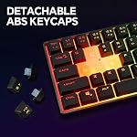 CHONCHOW 60% Clavier de jeu sans fil et Mouse Combo, RGB Rechargeable par défaut LED Allumez les claviers, 68 Clés Ultra Clavier compact sans fil et souris de jeu ergonomique pour Xbox PS4 PS5 PC portable