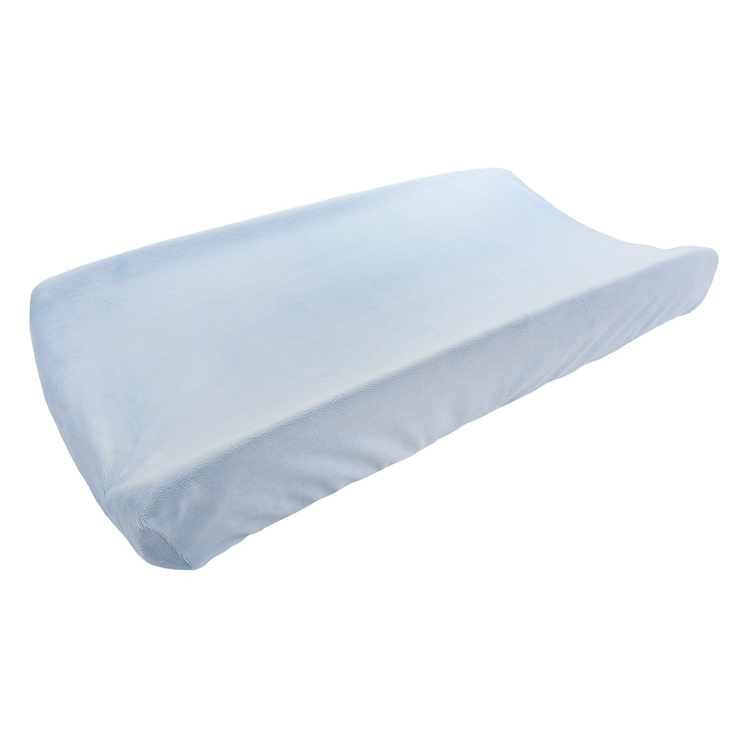 My Blankee Minky Solid Changing Pad Cover, Blue, 16" x 32"-image-15