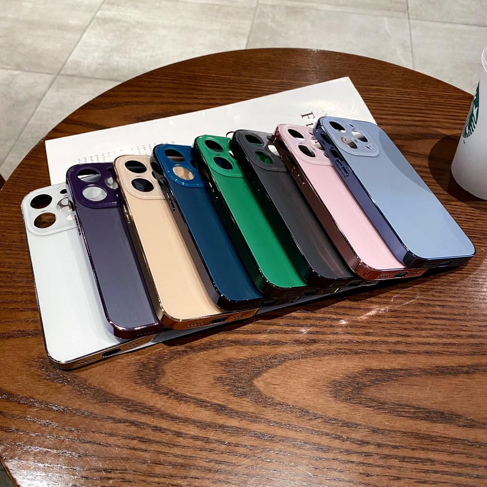 Funda para teléfono móvil de acrílico Mate galvanizado para Hombres y Mujeres Adecuada para iPhone 14 13 12 11 Pro MAX Plus, Rosa, para iPhone 11