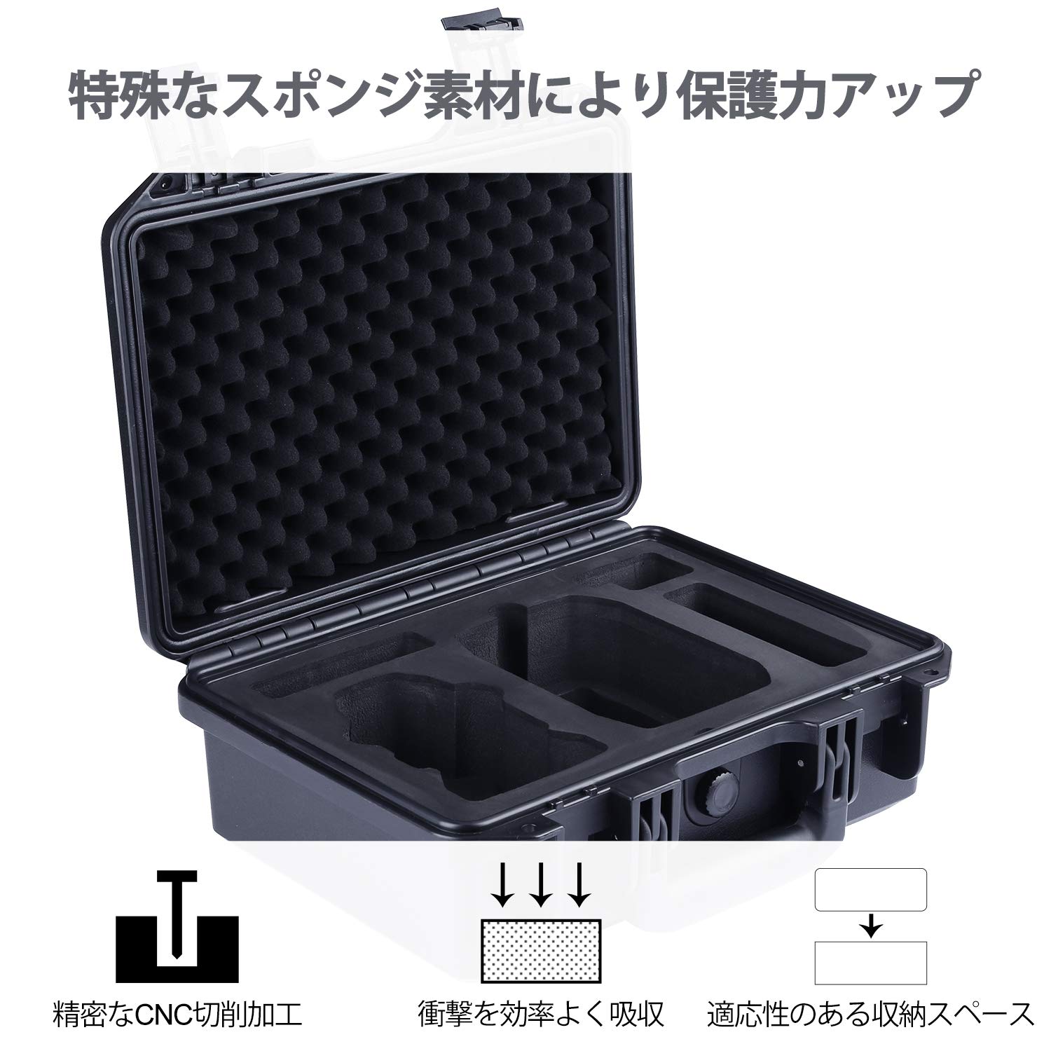 Amazon | Lykus Titan MM200 防水ケース DJI Mini 2 SE/DJI Mini 2 Fly