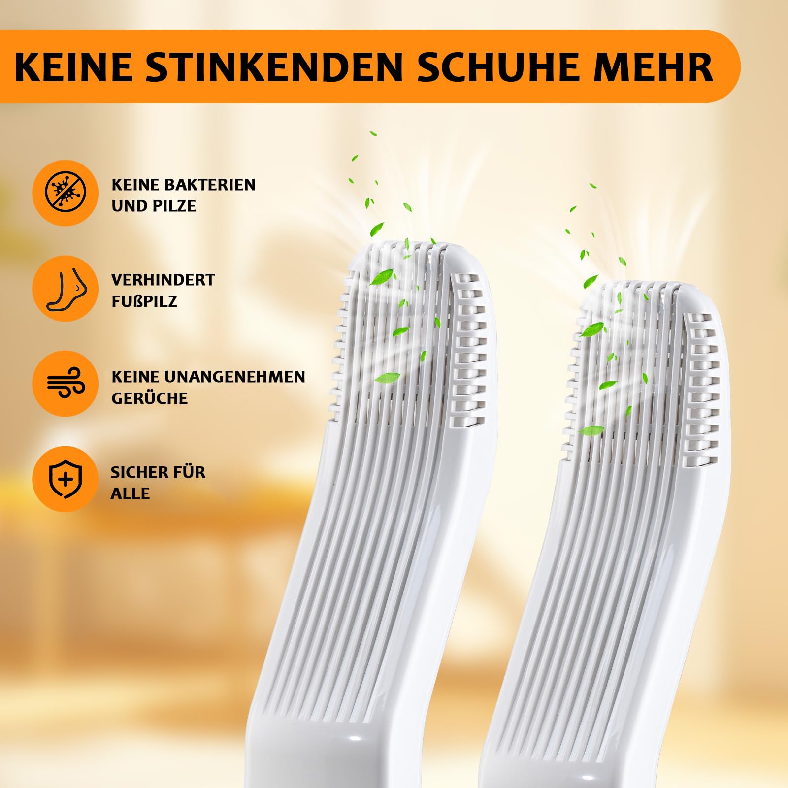Schuhtrockner elektrisch, Schuherfrischer mit Ozon, Schuhwärmer, Schuhtrockner Antibakteriell, Sockentrockner, Stiefeltrockner, Schuhtrockner fußballschuhe, Football Handschuhe trockner