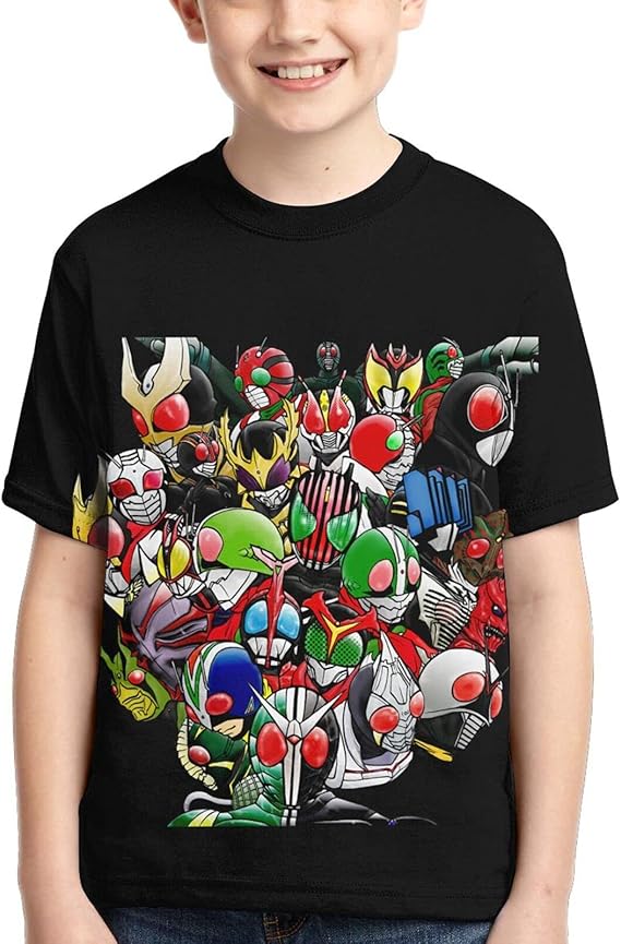 Amazon Co Jp Kanaru 仮面ライダー Tシャツ 子供服 ベビー服 半袖 無地 丸首 キッズ こども 服 カワイイ おもしろい 人気 男女兼用 男の子 女の子 ファッション