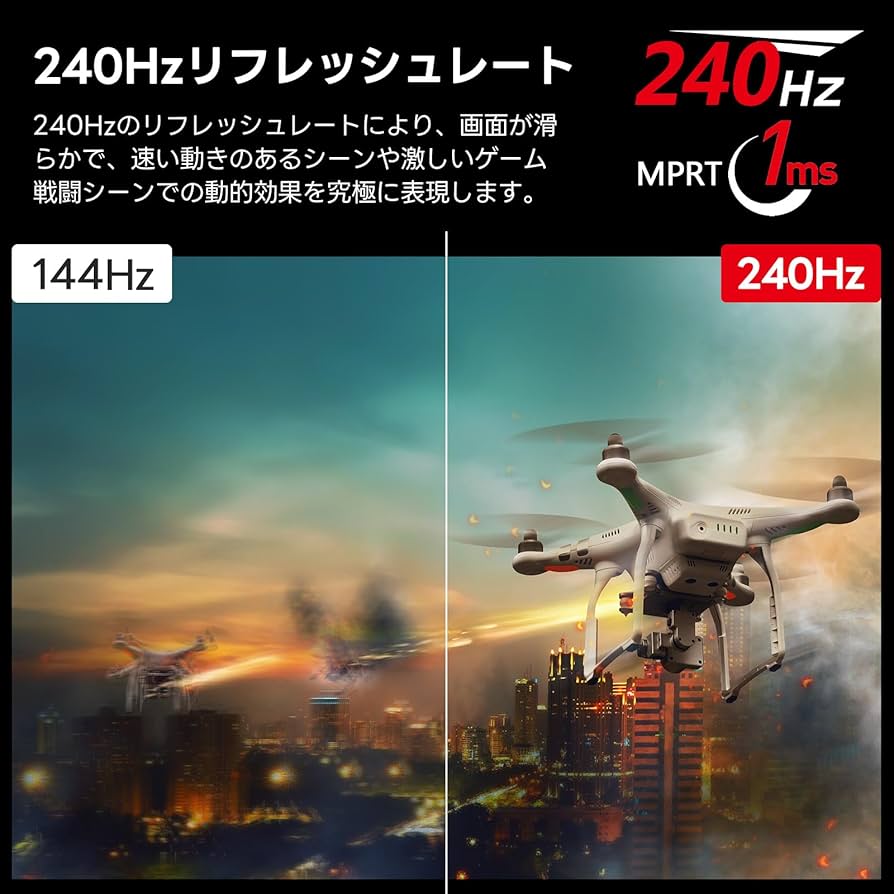 Amazon.co.jp: Z Z-Edge(ゼロエッジ) ゲーミングモニター 24.5型