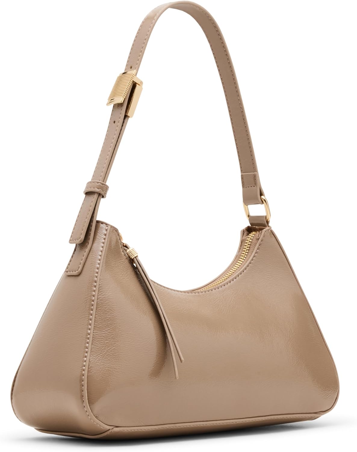 Anne Klein Womens East West Shoulder Bag, Truffle - Image 3