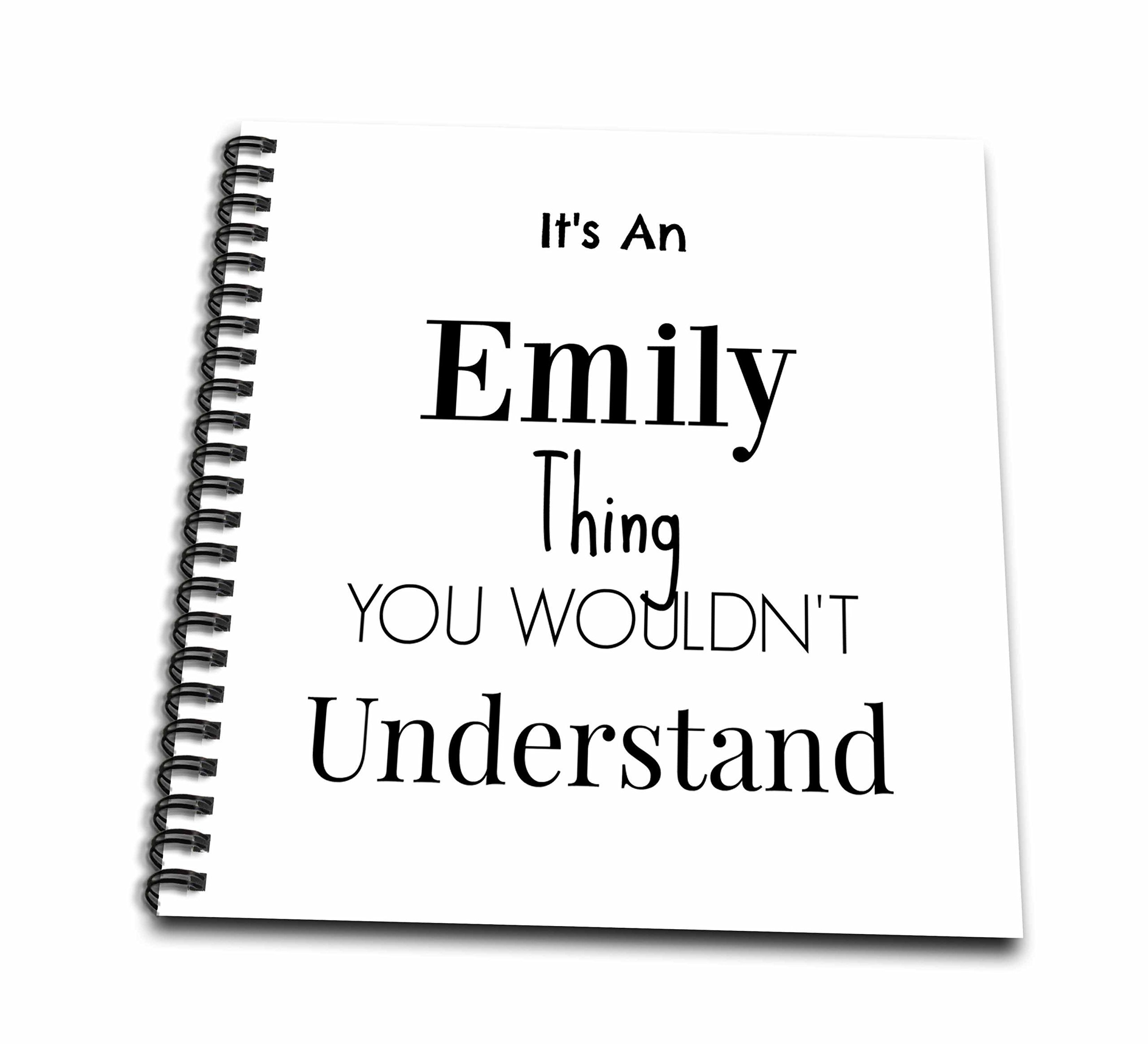 3D Rose Its an Emily Thing Drawing Book