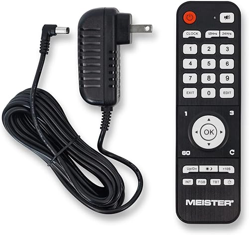 Miniatura 6 de Meister GoHard XL - Reloj de gimnasio para interiores y exteriores, temporizador de carrera e intervalos