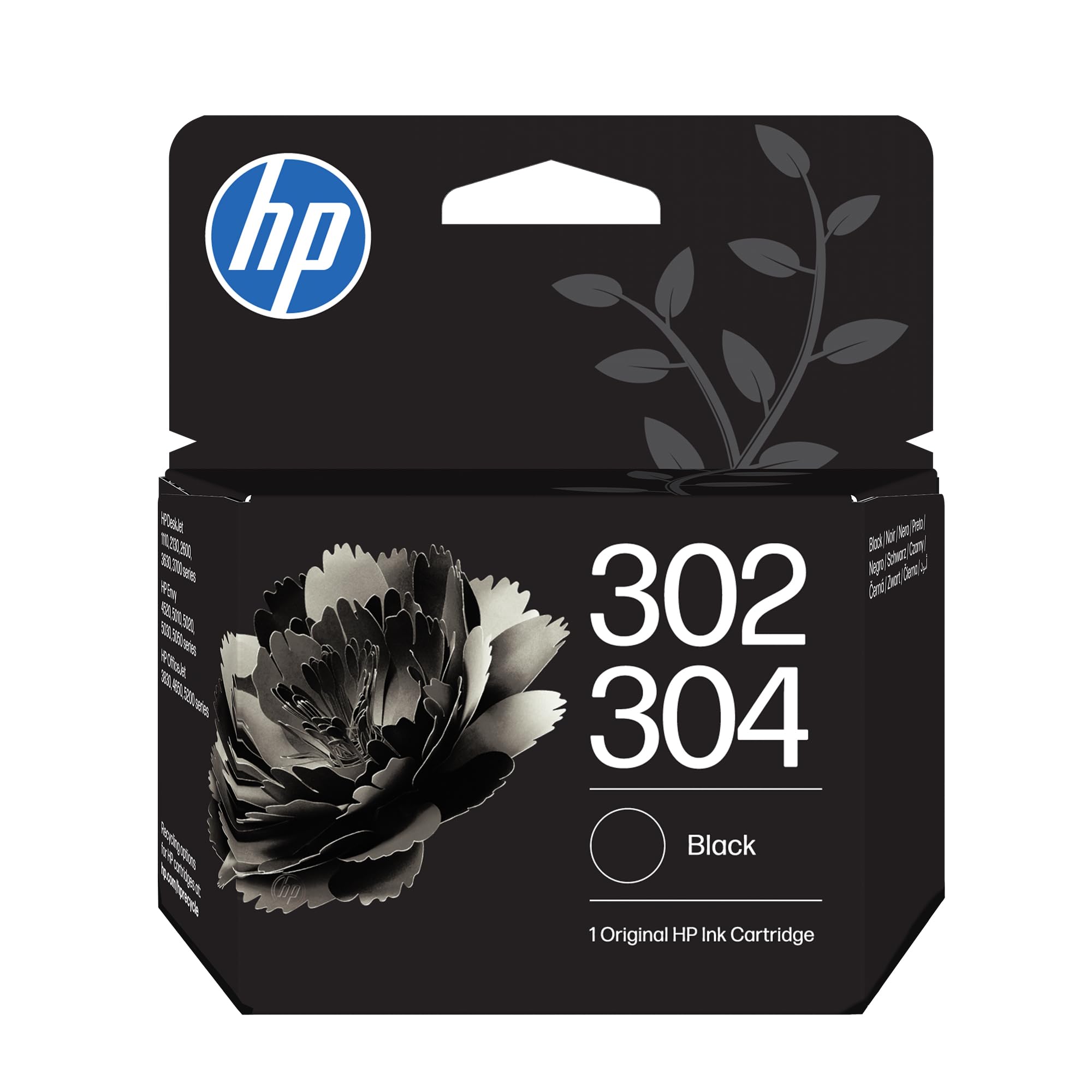 HP 302/304 Std Black Original Ink Cartridge - B7RT7AE