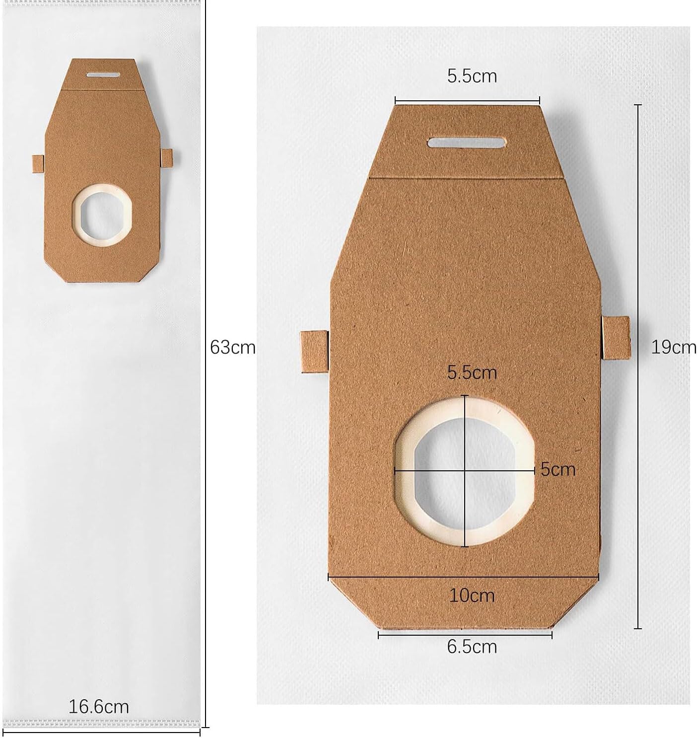 Genuine Kirby Vacuum Cleaner Cloth Outer Bag, Model Generation 3 (G3, Gen 3) Part no. 190091, 1990-1993.