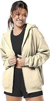 FUNKY MONKEY - Women's Cute Hoodies Teen Girl Winter Jacket Sweatshirts Casual Drawstring Clothes Zip Up Hoodie with Pocket