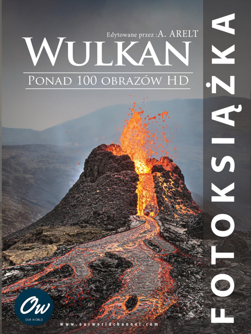 Fotoksiążka Wulkan grand album photo personnalisé avec couverture rigide mate