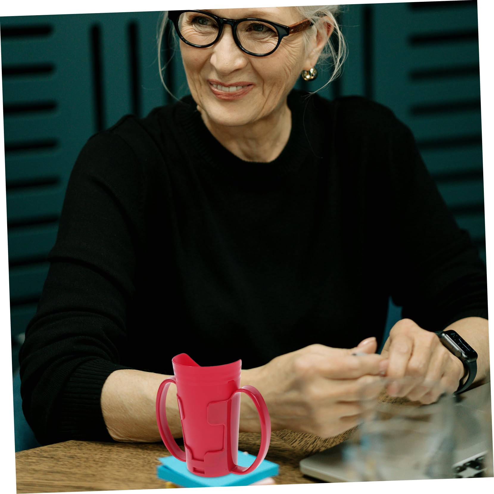 KOMBIUDA 2piezas Taza De Alimentación Antiderrame Para Pacientes Encamados y Ancianos Diseño Ergonómico Para Disfagia y Uso Maternidad
