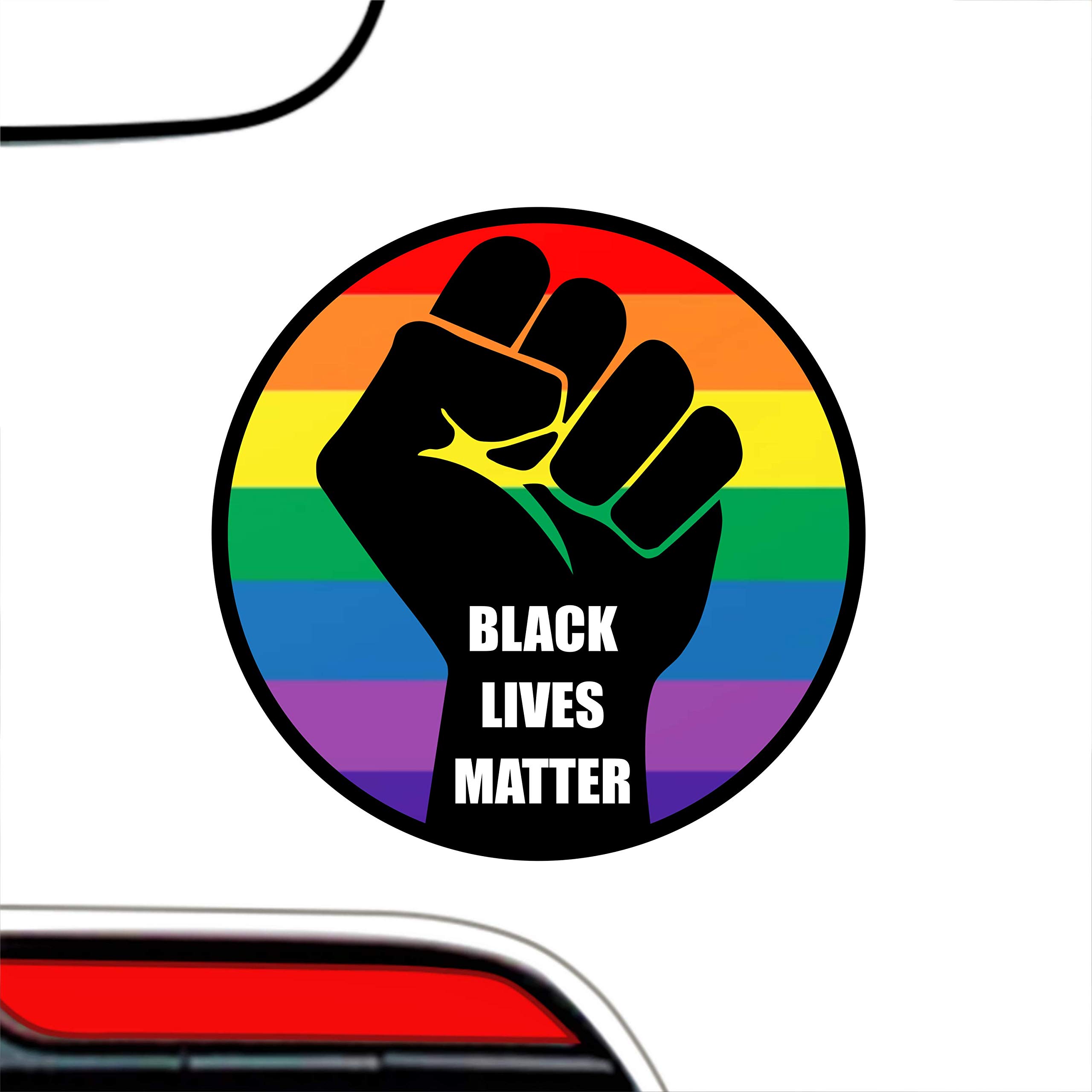 Bandiera Black Lives Matter Premium AI Image | Raised Fist In The ...