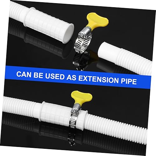 Miniatura 9 de Manguera de drenaje para lavadora de 6.6 ft, drenaje flexible de drenaje de aire acondicionado para lavadoras semiautomáticas y unidades, accesorio