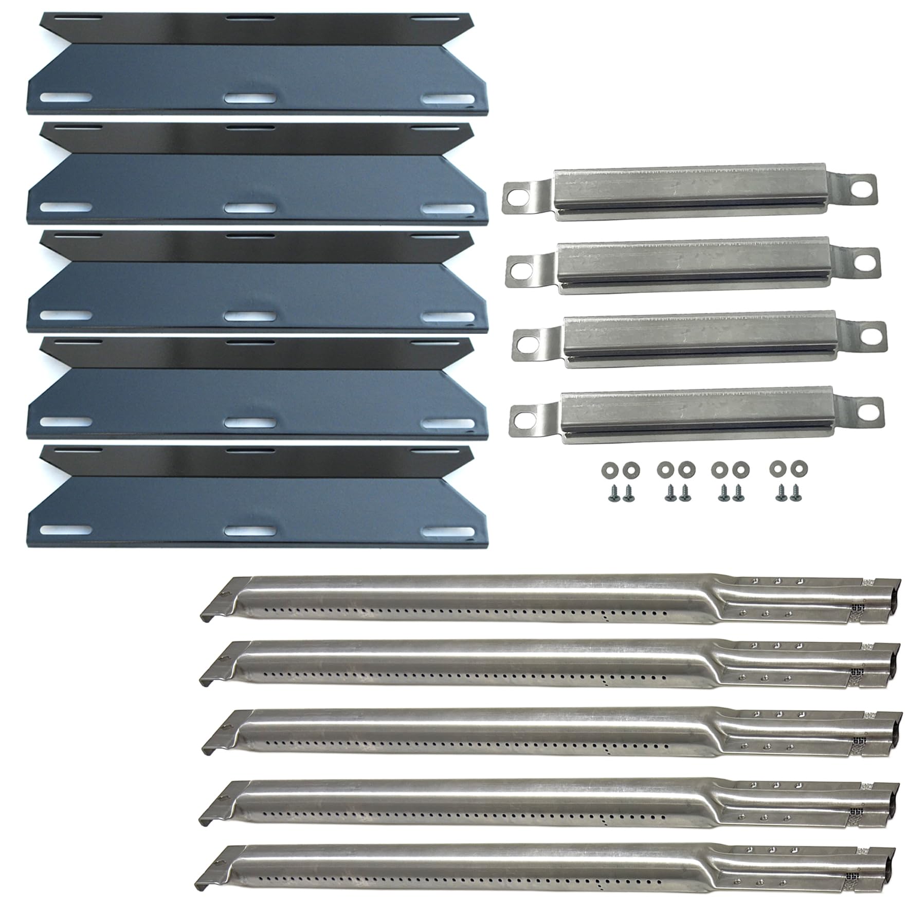 Ersatzteile-Set Für Perfect Flame Gasgrill 720-0335 – 3 Brenner, 3 Wärmeplatten, 3 Grillroste