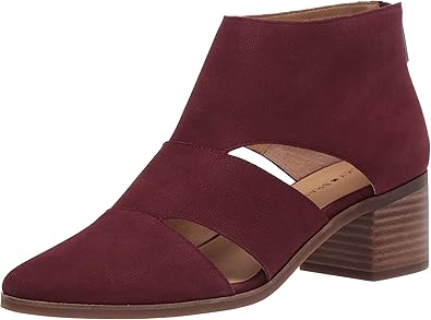 lucky brand cutout booties