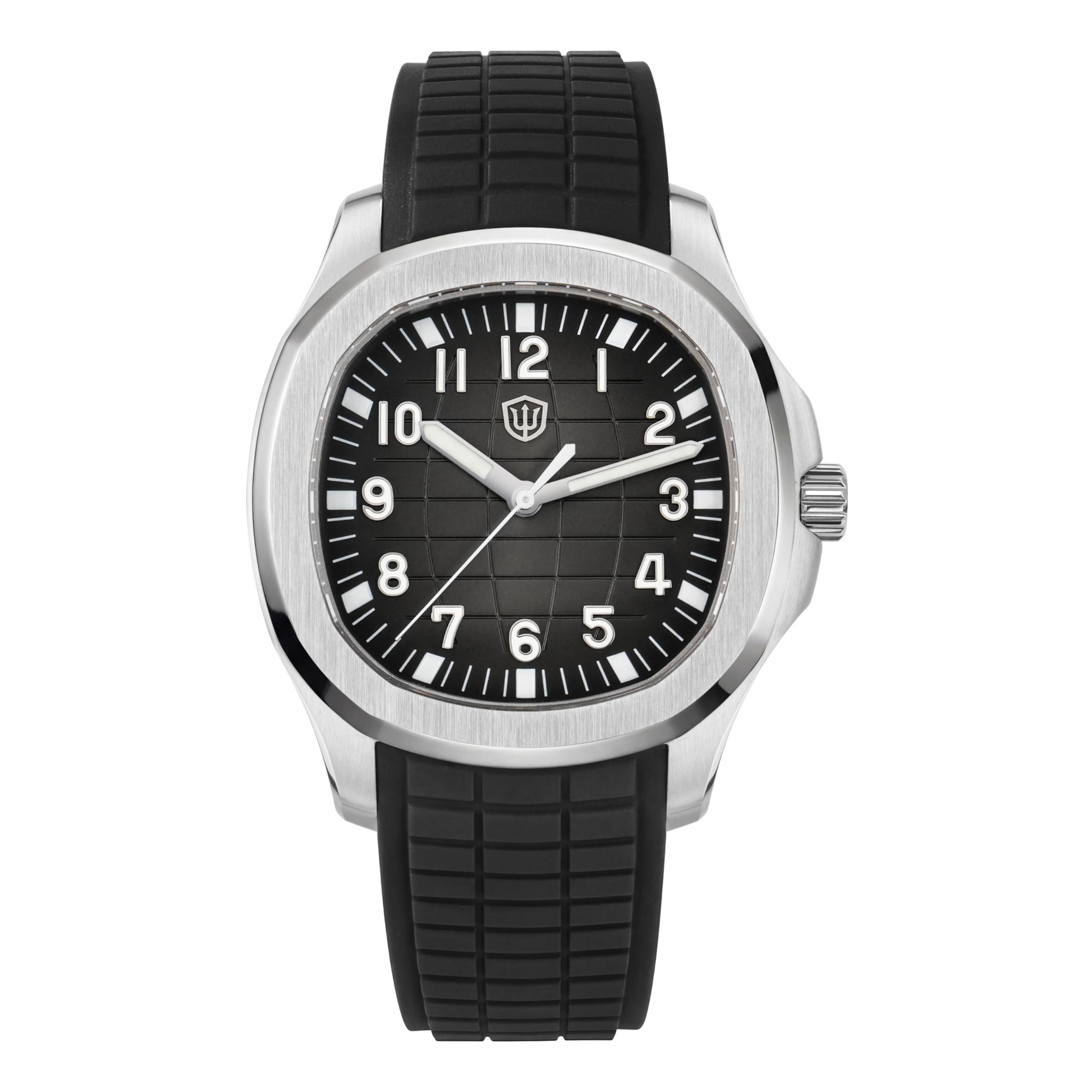 Watchdives – Montre de terrain pour homme 38 mm – WD008 VH31 – Quartz à balayage lisse, cristal saphir, lumineuse, résistante à l'eau jusqu'à 100 m, montre décontractée pour tous les jours