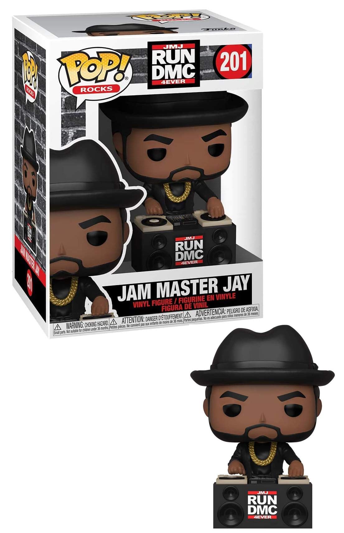 FUNKO pop 激レア RUN DMC 初期生産 ファンコ ポップ Amazon.com: Funko Pop! Rocks: Run-DMC - Jam Master Jay : Run