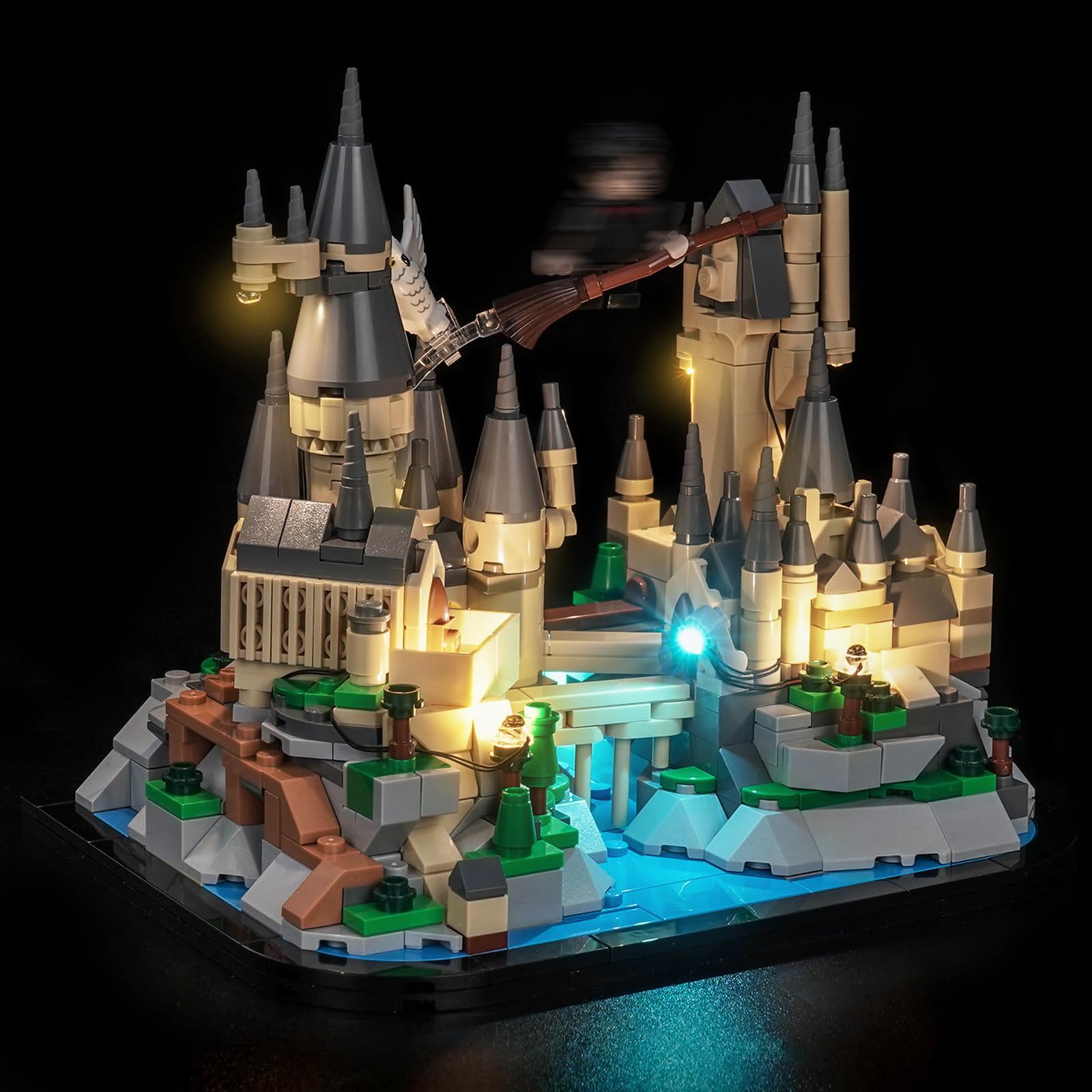 LocoLee LED Light Set Compatible with LEGO 40975 Mini Hogwarts Castle