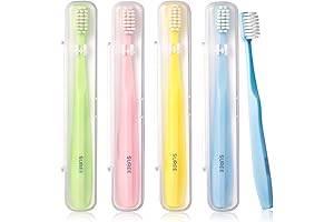 SUREE Extra Soft Bristles Toothbrush for Sensitive Teeth