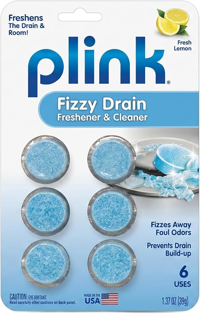 Plink Tabletas Limpiadoras de Drenaje 6 oz. 12 miniatura 2