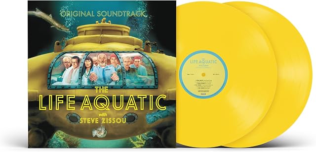 The Life Aquatic With Steve Zissou (Original Soundtrack) (Vinil Amarelo) por Various Artists, capa do álbum
