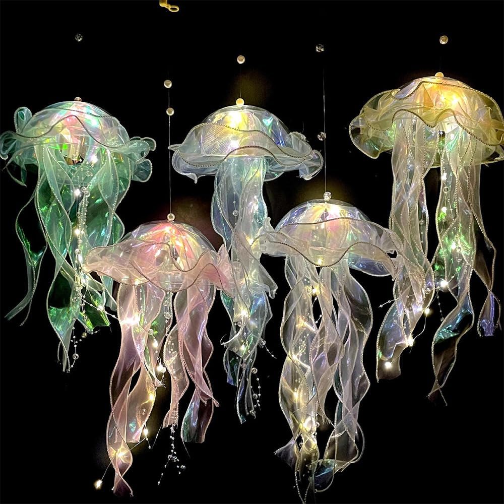 Amazon.co.jp: 2個セット 海 ライト クラゲ 照明 海の生き物ポータブル