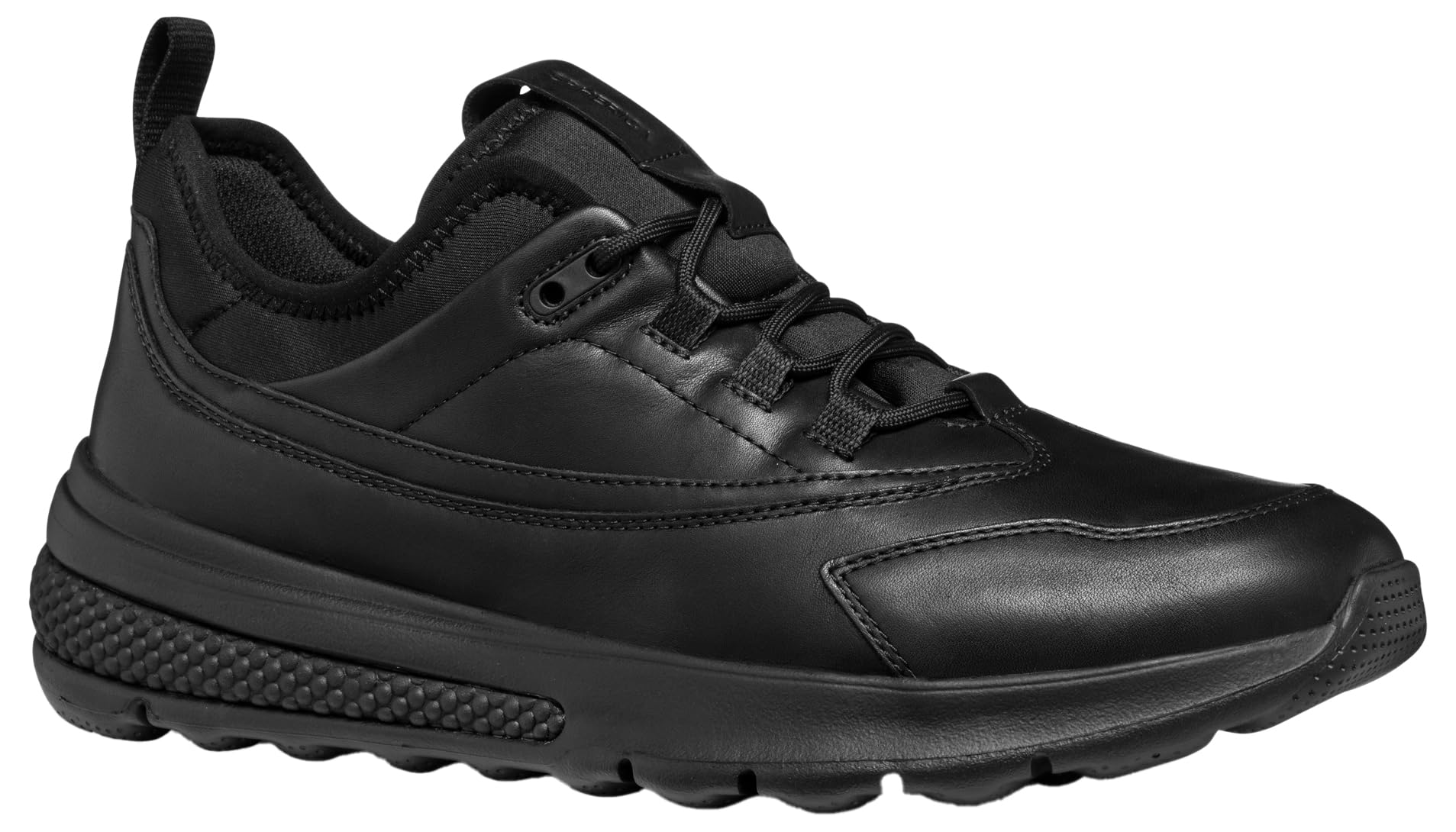 Geox Men's U Spherica Actif A Sneaker, Black, 11 UK