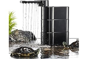 3-in-1 Turtle Tank Filter: Crystal-Clear Water for Healthy Turtles