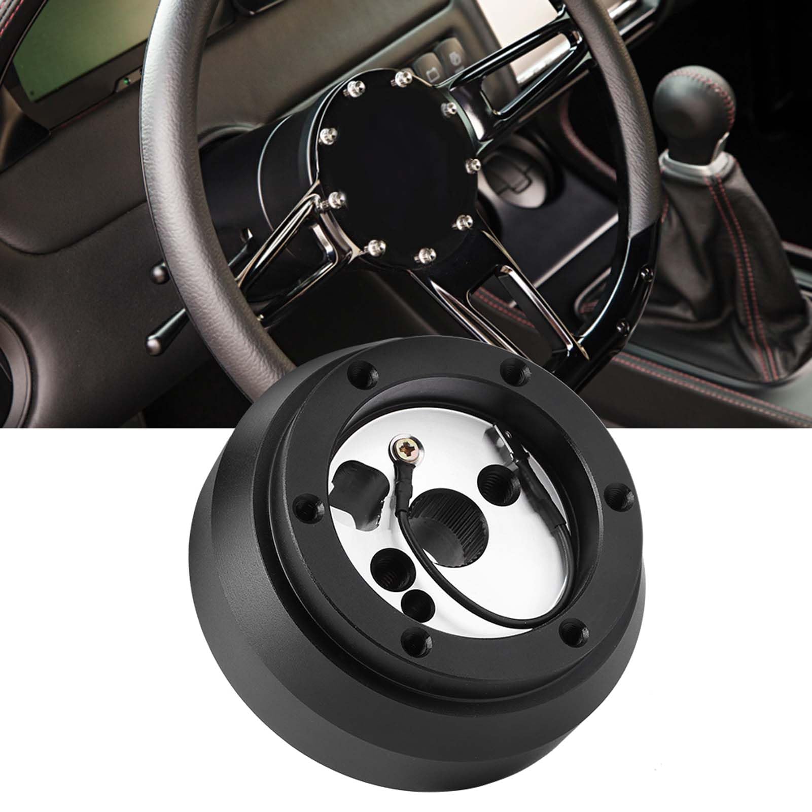 Zohisin Kit adattatore volante Kit adattatore volante corto nero Modello SRK-170H Base di montaggio volante