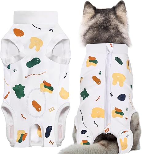 Miniatura 110 de Traje de cirugía para perros pequeños, esterilización femenina, traje profesional de recuperación para perros después de la esterilización, traje 2