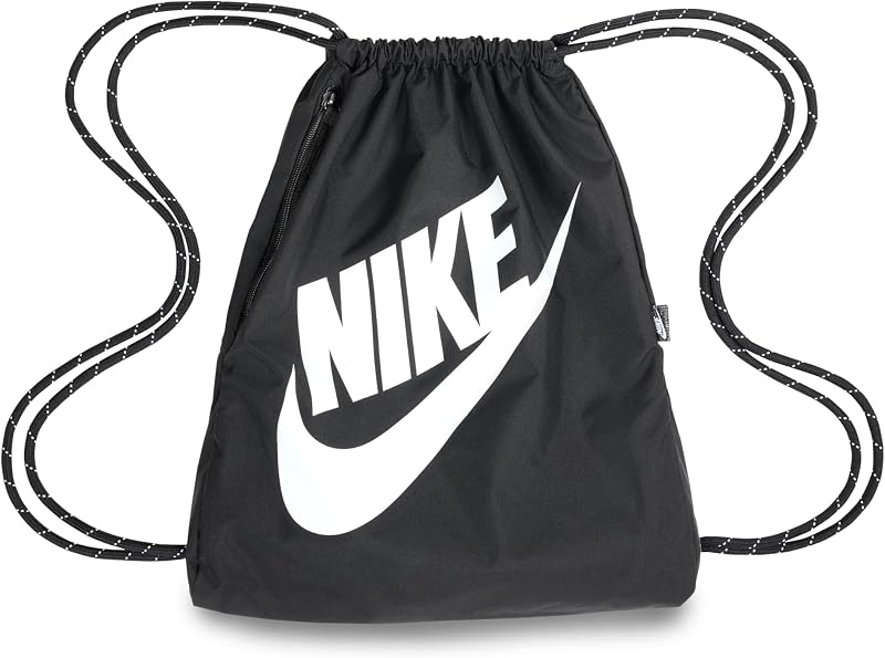 Mochila unisex con cordón para adultos Heritage Classics de Nike (13 L) | Hombres y mujeres
