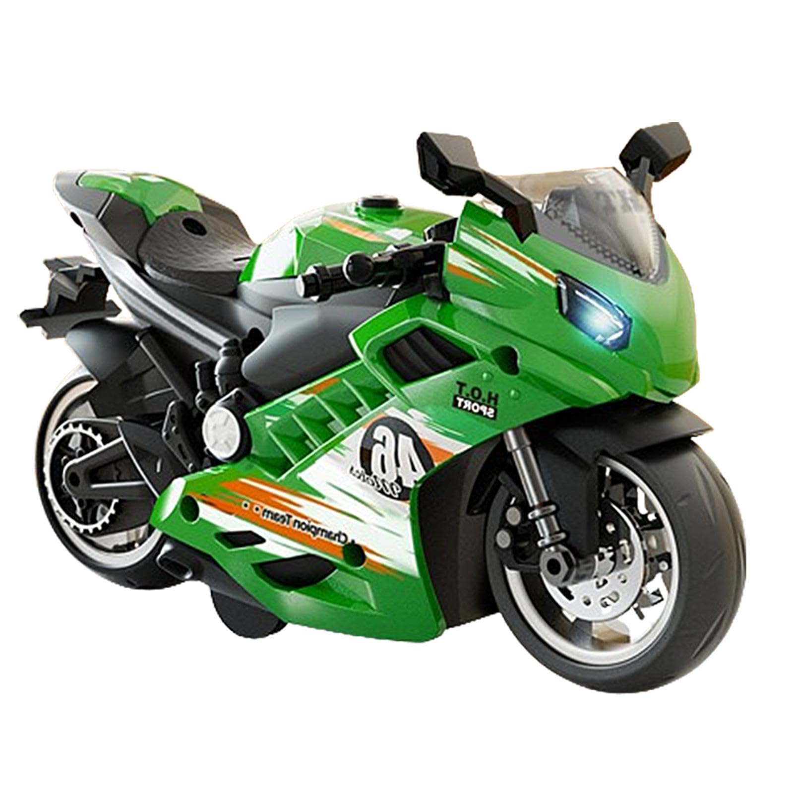 V３　フィギュア　バイク付き 1/12【 KAWASAKI Ninja《 ZX-25R 》ライムグリーン×エボニー】②