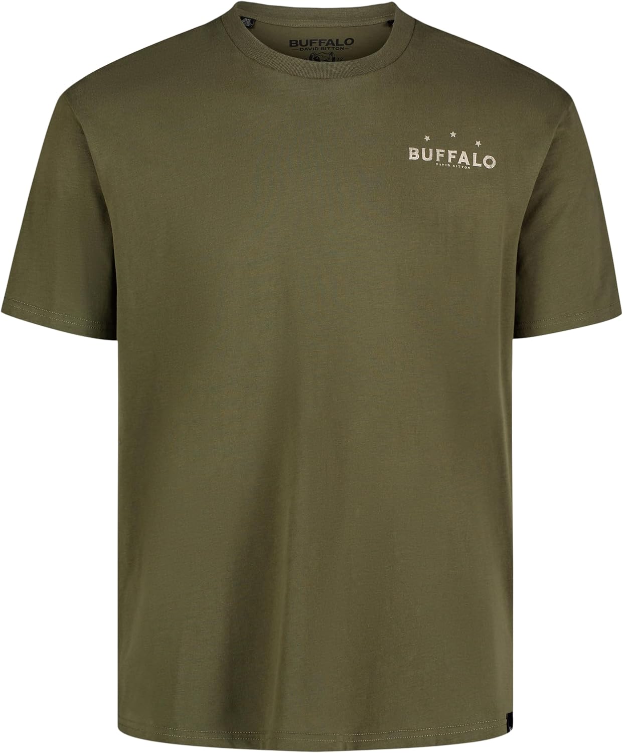 Buffalo David Bitton Men's Short Sleeve Logo Tee