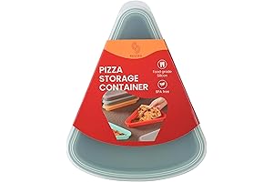 Reusable Silicone Pizza Leftover Container: Perfect for On-the-Go Pizza Enjoyment