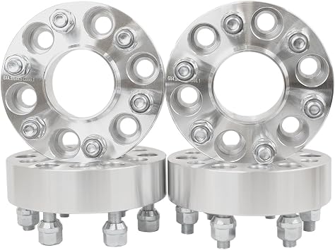 Smart Parts Co 4pc Wheel Spacers Adapters 1.5" for 6x4.5 6x114.3 Hubcentric Vehicle to 6x4.5 Wheel Patterns with M12-1.25 Threads - Fits Nissan Frontier Pathfinder Xterra