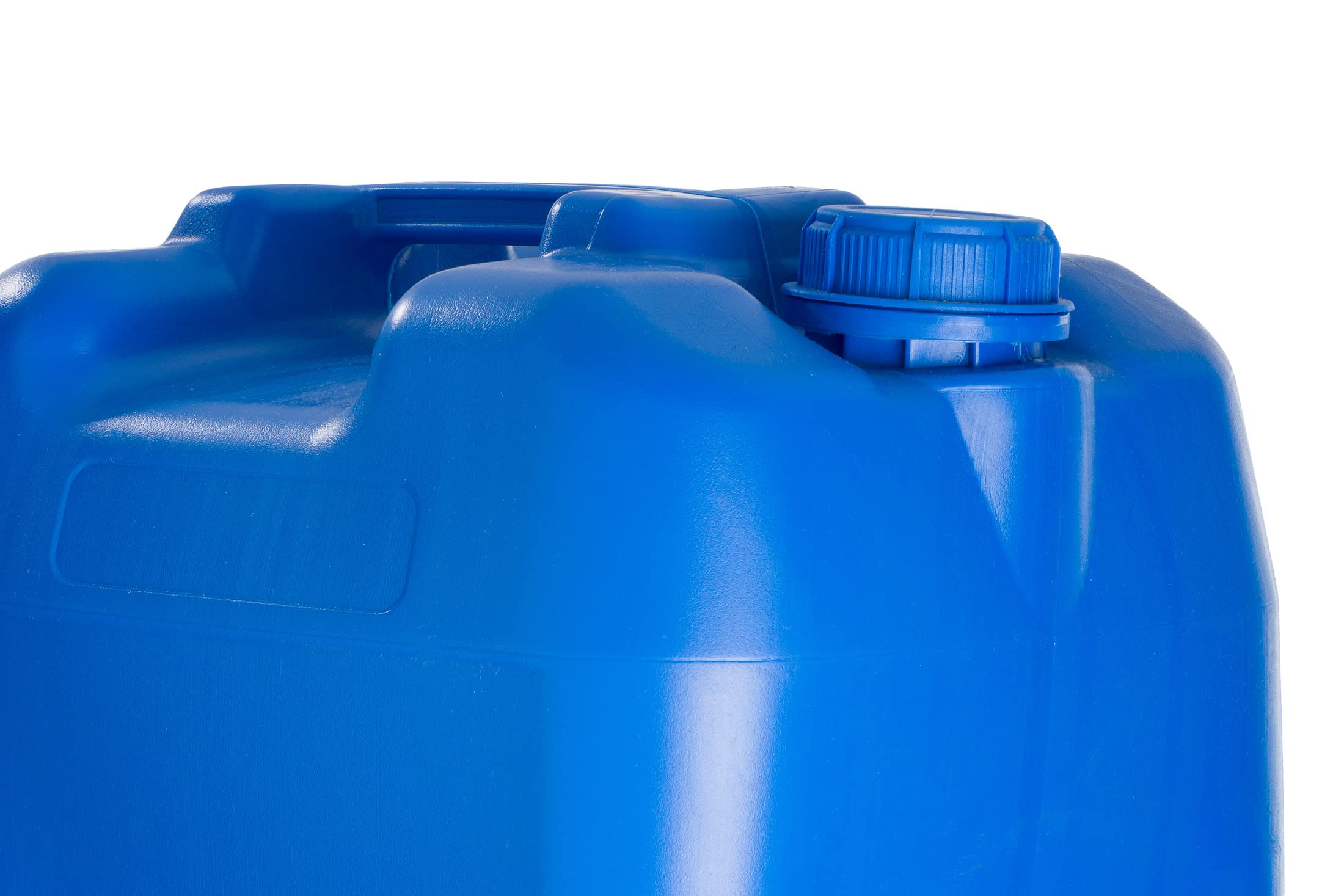 Tanica da 30 L BLU Kanister con rubinetto zincato, serbatoio per acqua senza BPA, tanica per acqua potabile per campeggio