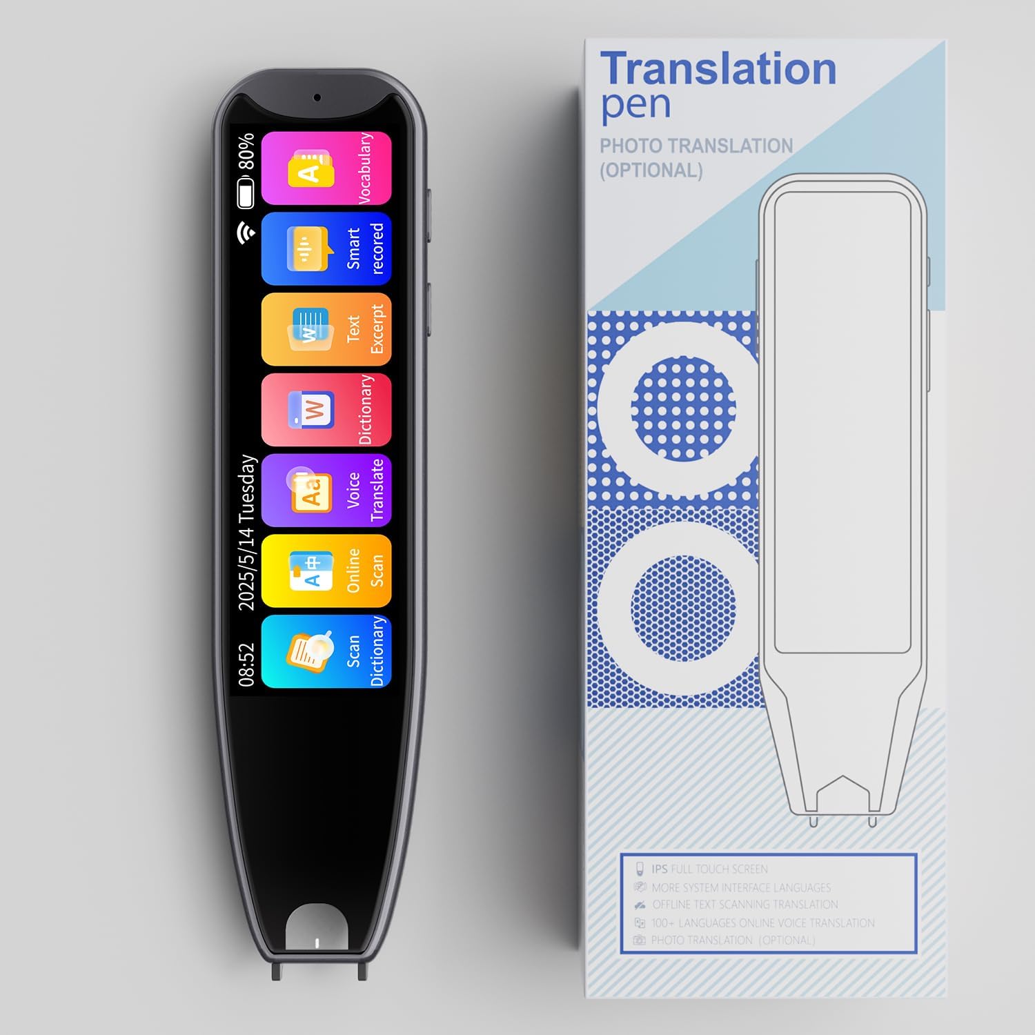 Smart Translator Pen, Reading Pen, Dictionary Pen,...