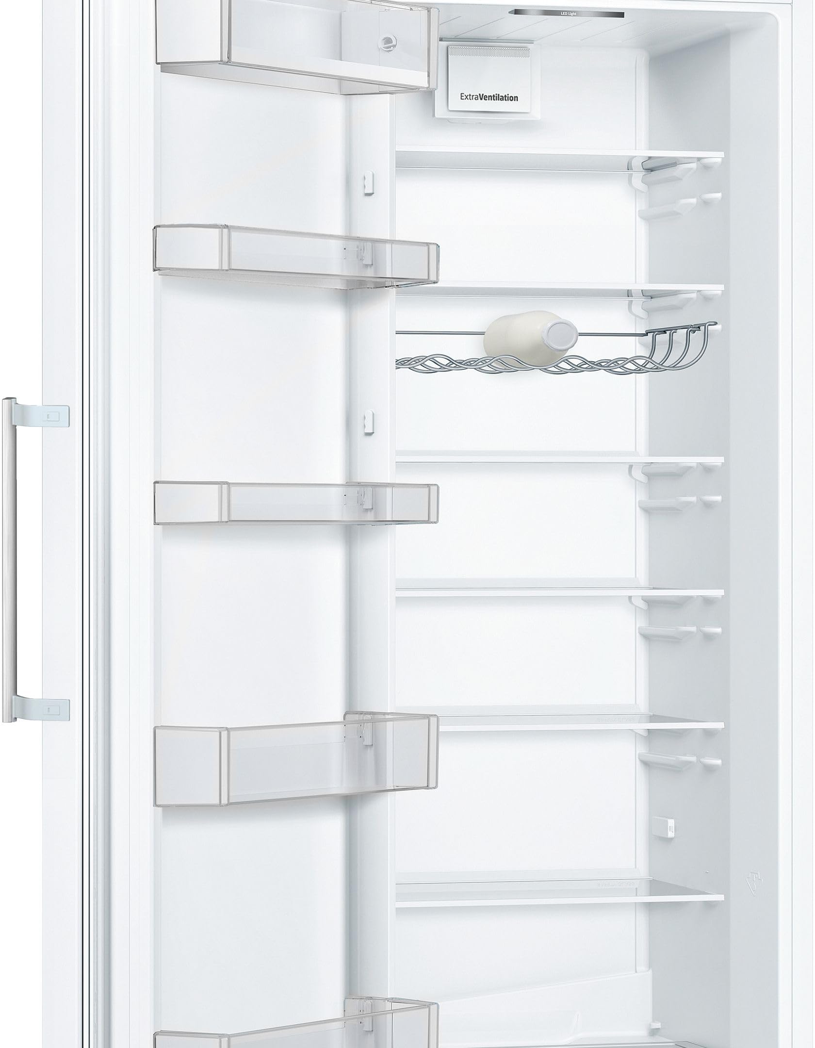 Balay - Frigorífico 1 puerta, ExtraVentilation, Cajón Fresh, Blanco, 3FCE553ME