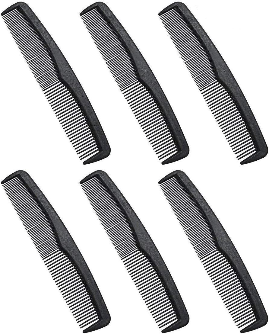 Amazon.com : Leinuosen 12 Pieces Hair Combs Set Pocket Plastic Fine ...