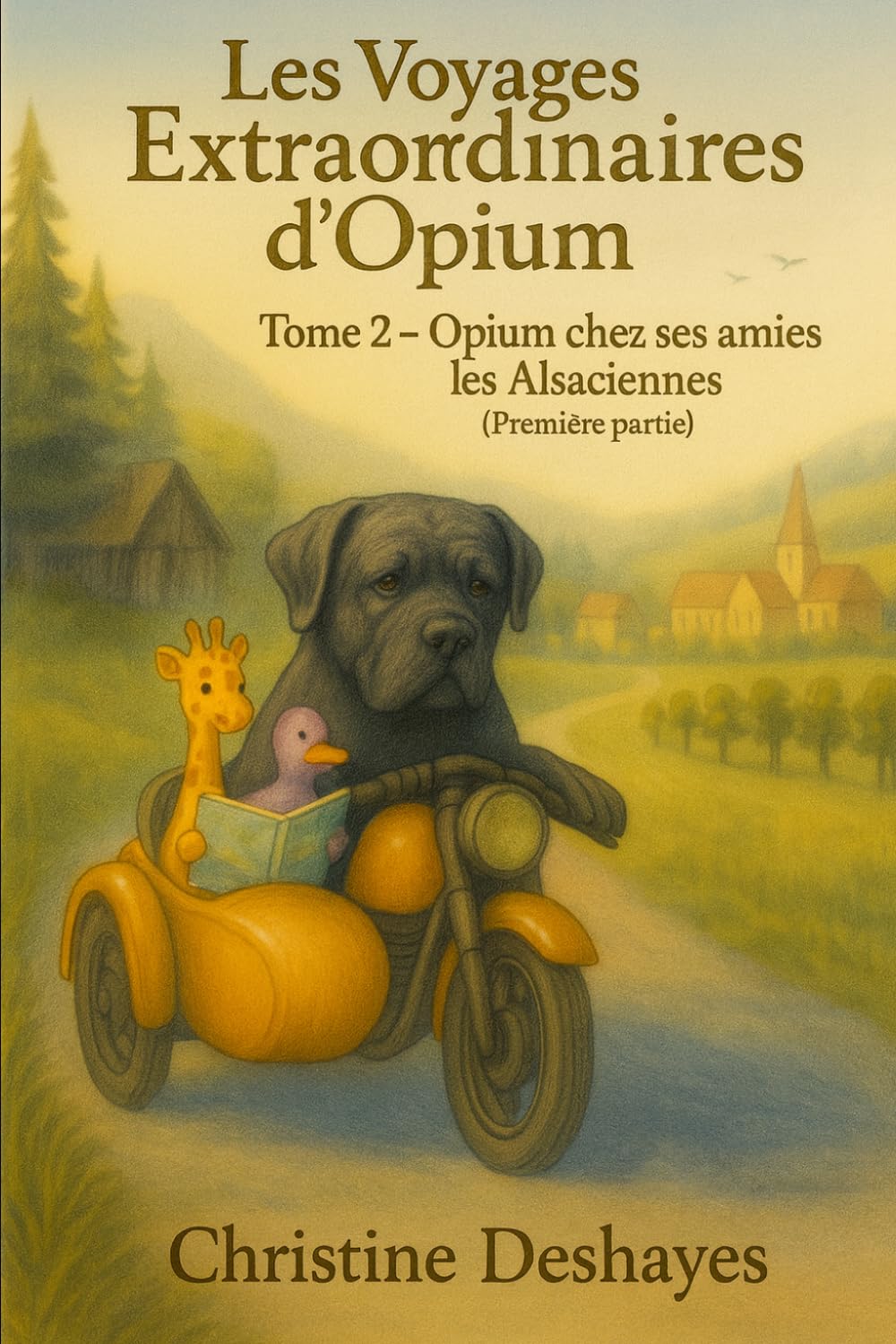 Les voyages extraordinaires d'Opium: opium et ses amies les Alsaciennes première partie (LES INCROYABLES VOYAGES D'OPIUM)
